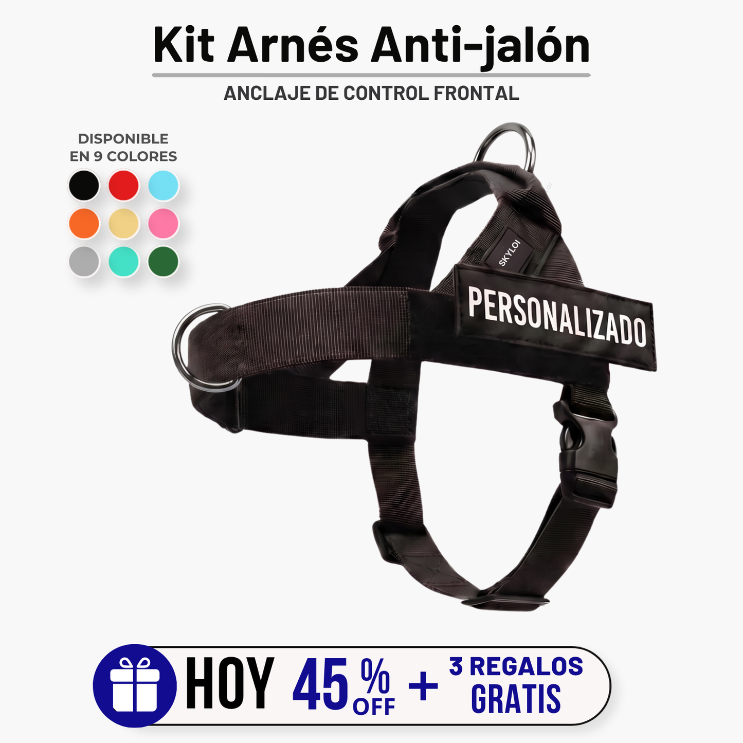 Skyloi® Kit Arnés Anti-jalón